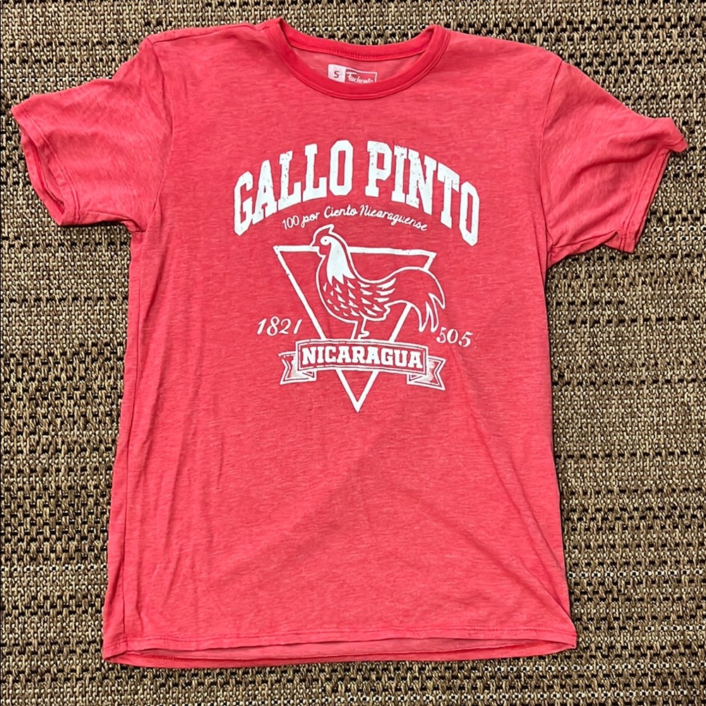 Red Short Sleeve Tee Small